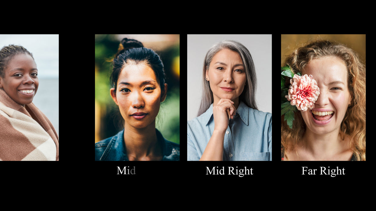 Four Portraits Captioned