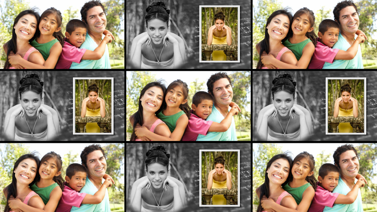 Grid Zoom Transition for Photopia