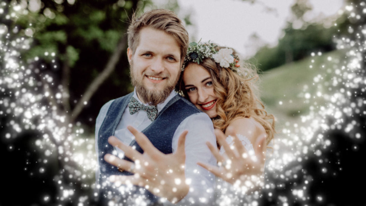 Particle Wedding Template and Styles