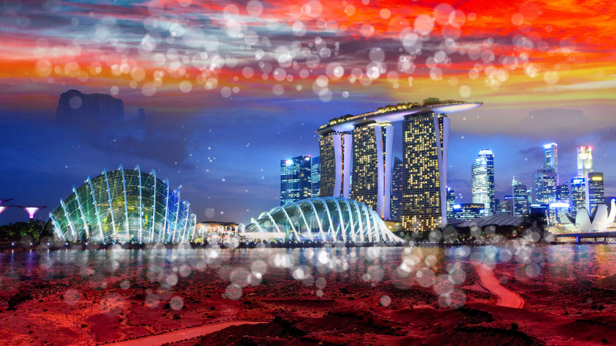 Bokeh Transitions for Photopia