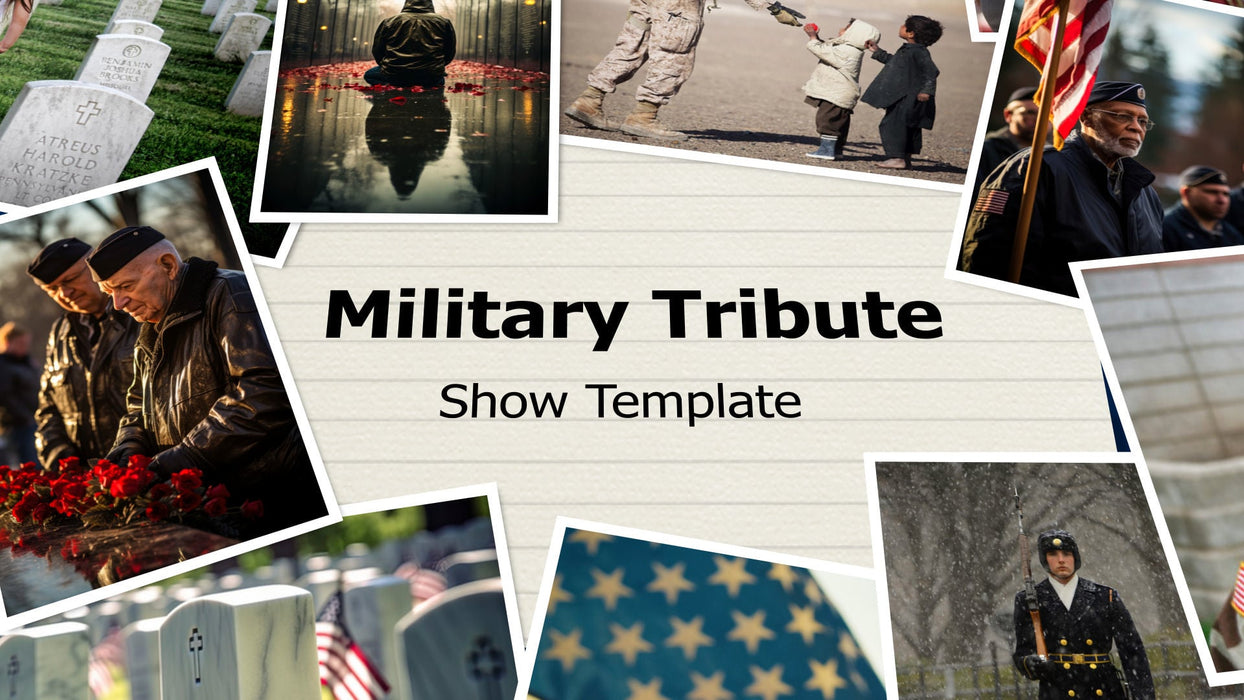 Military Tribute and My Love Templates for Photopia