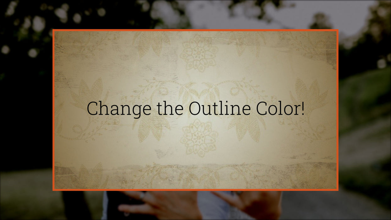 Outlined Zoom Transition for Photopia