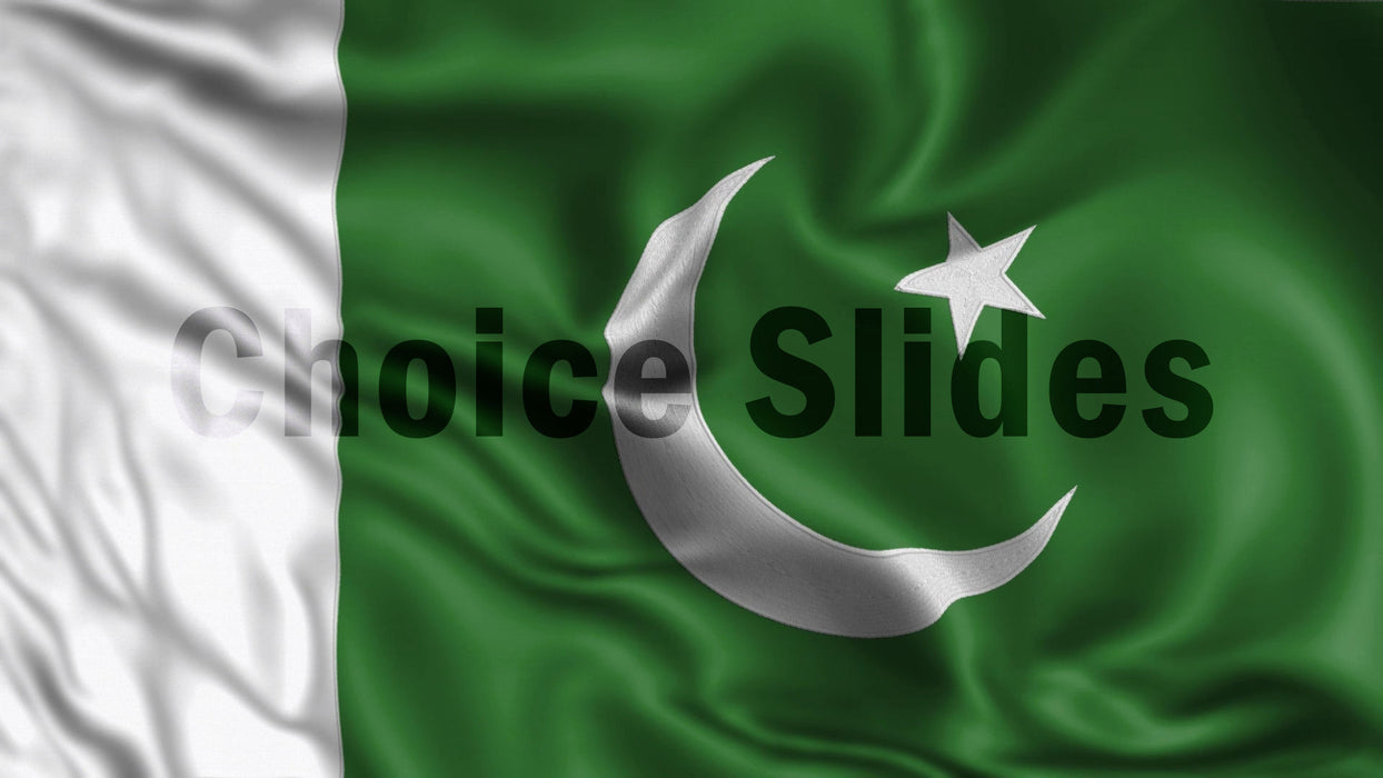 Pakistan Flag Looping Video Background