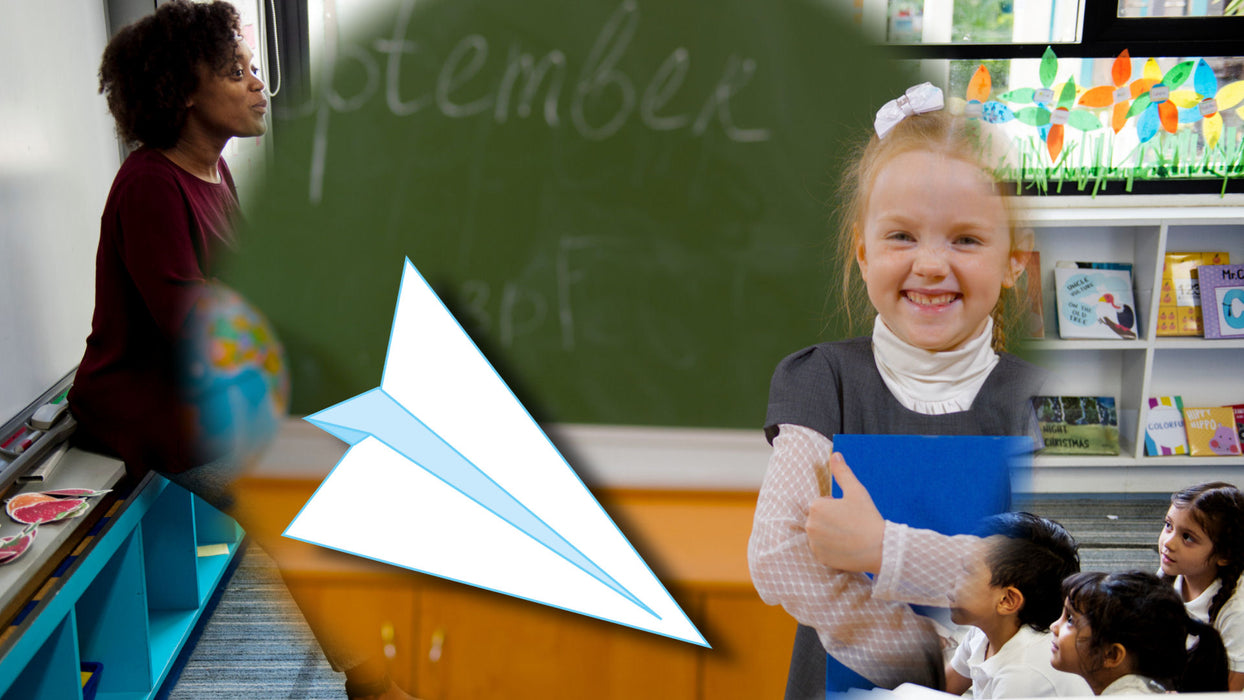 Paper Airplane Transition for Photopia