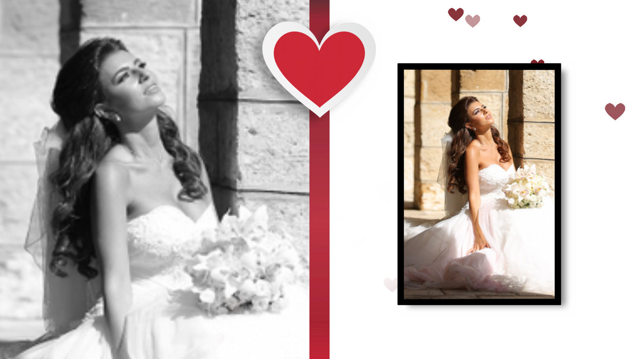 KISS Wedding Template, Styles, and Transitions for Photopia