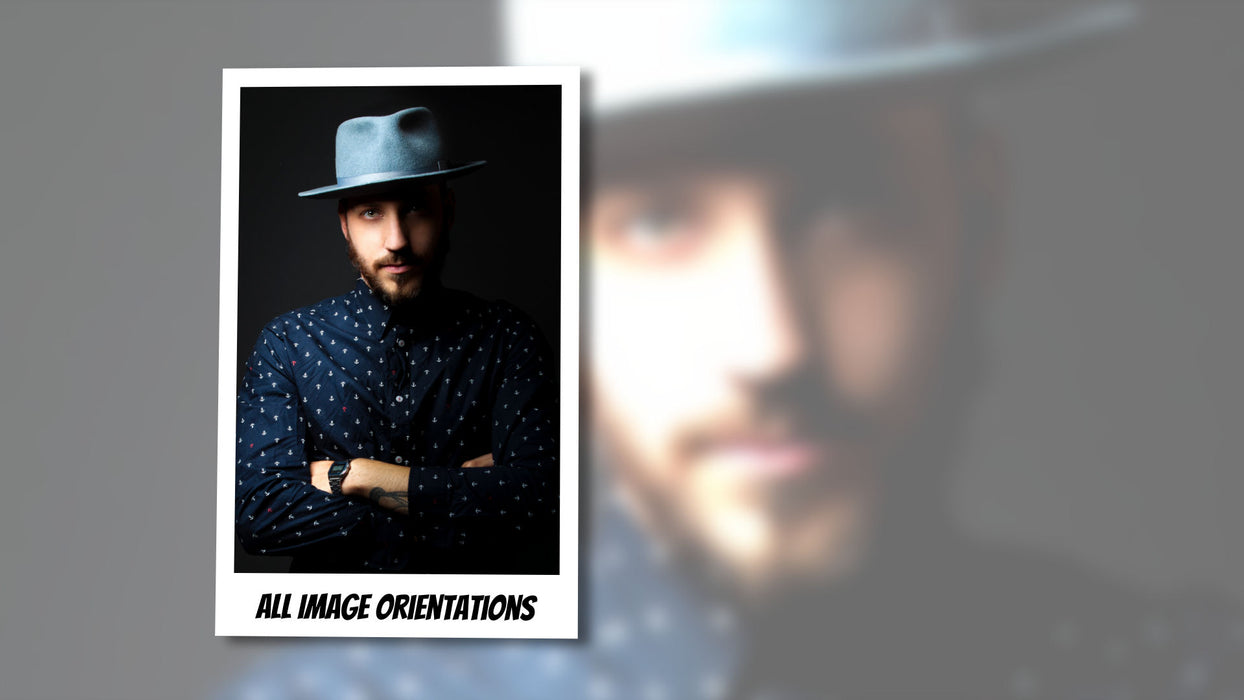 Photo Edge Caption Slide Style for Photopia