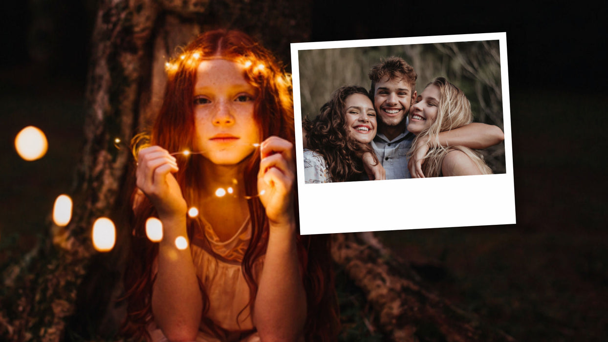 Polaroid and Filmstrip Transitions and Template