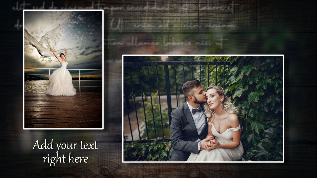 Beautiful Memories Template, Styles, and Transitions for Photopia