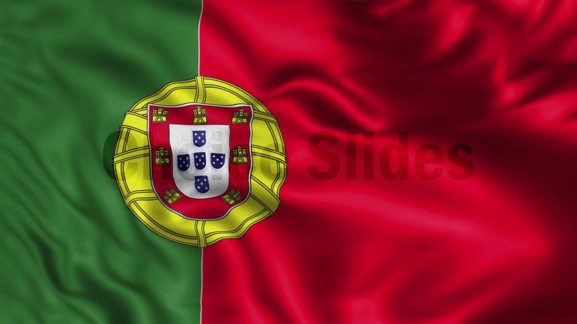 Portugal Flag Looping Video Background — Choice Slides