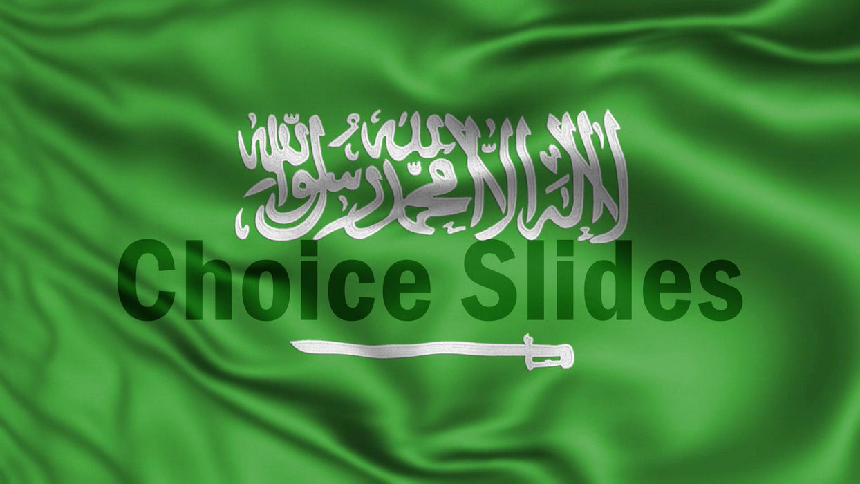Saudi Arabia Flag Looping Video Background