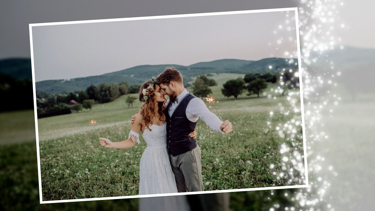 Particle Wedding Template and Styles