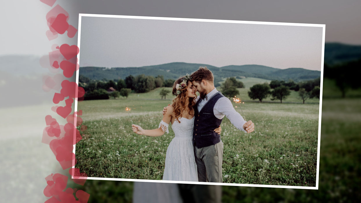Particle Wedding Template and Styles