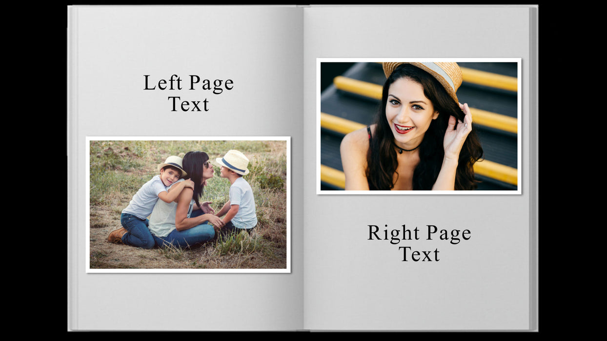 Simple Album Template, Styles and Transition for Photopia