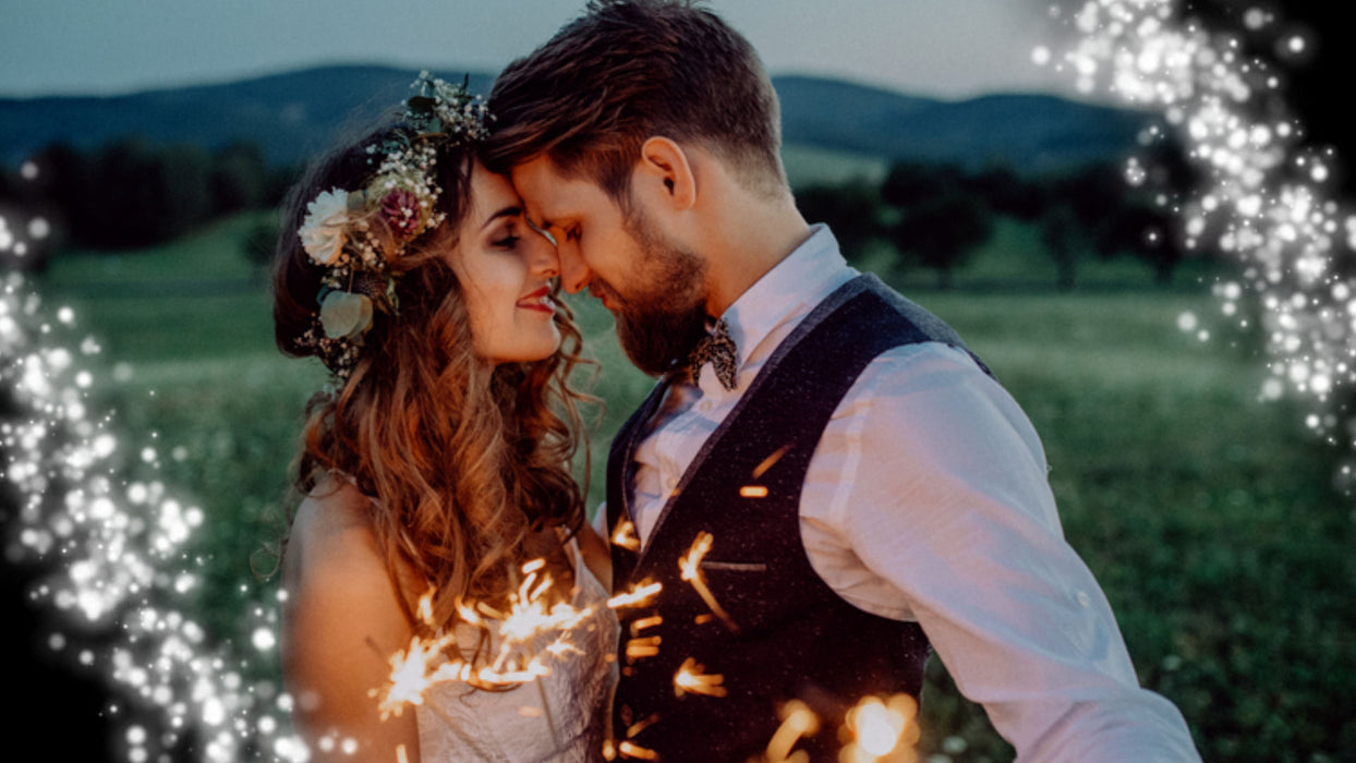 Particle Wedding Template and Styles