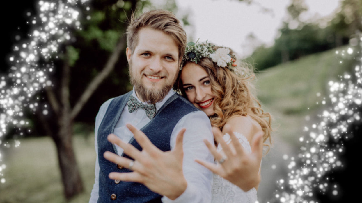 Particle Wedding Template and Styles