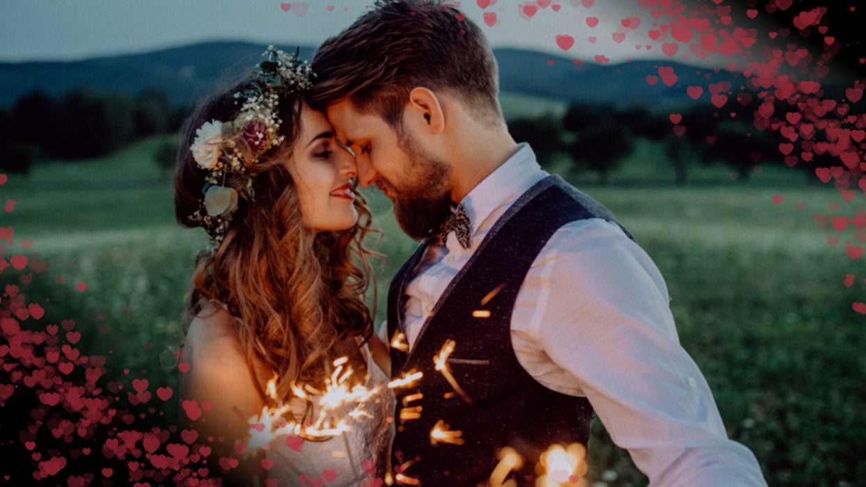Particle Wedding Template and Styles