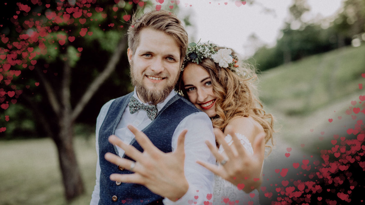 Particle Wedding Template and Styles