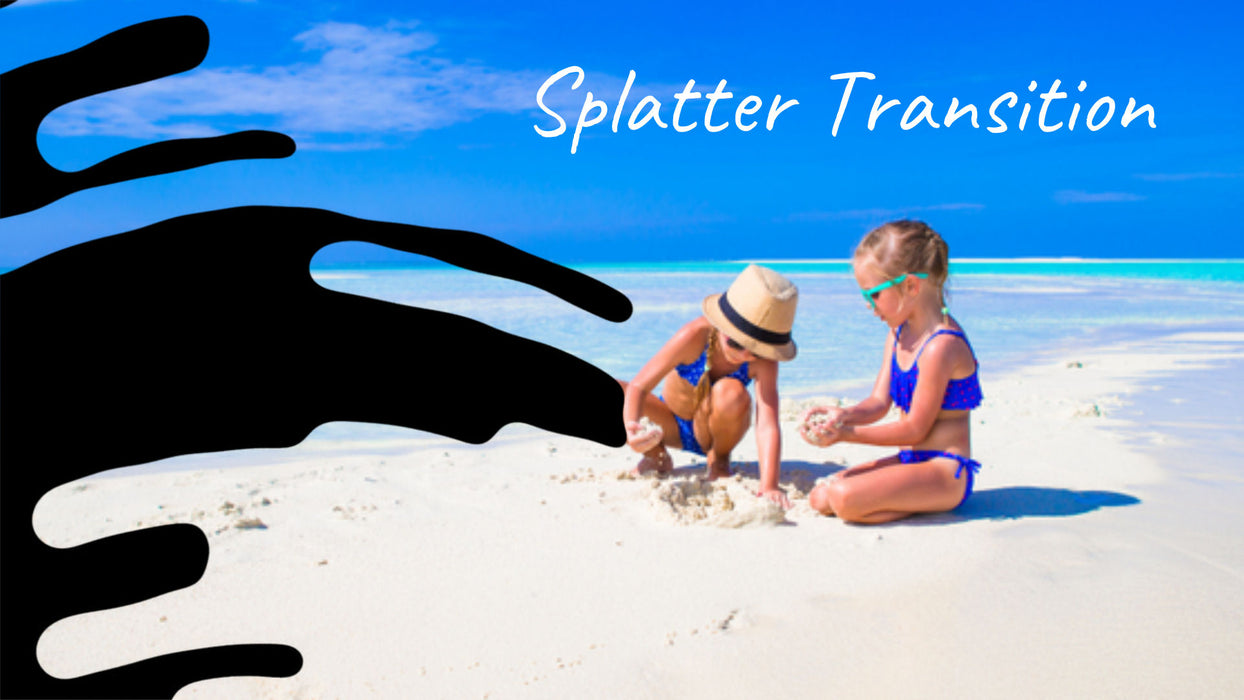 Splatter Transition for Photopia