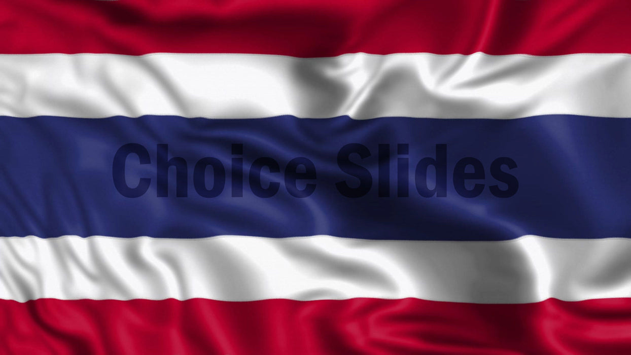 Thailand Flag Looping Video Background