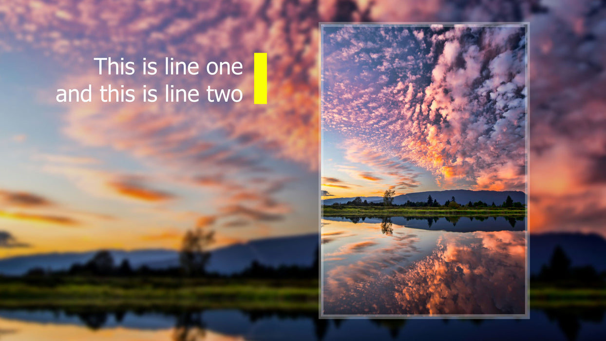 Grid Slide Template and Effects for Photopia