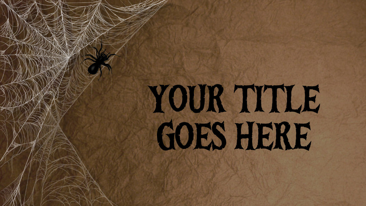 Ghosts and Spiders
