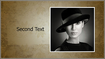 Two Line Text Swap Slide Style for Photopia