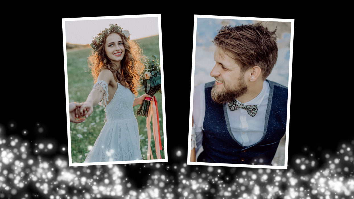 Particle Wedding Template and Styles