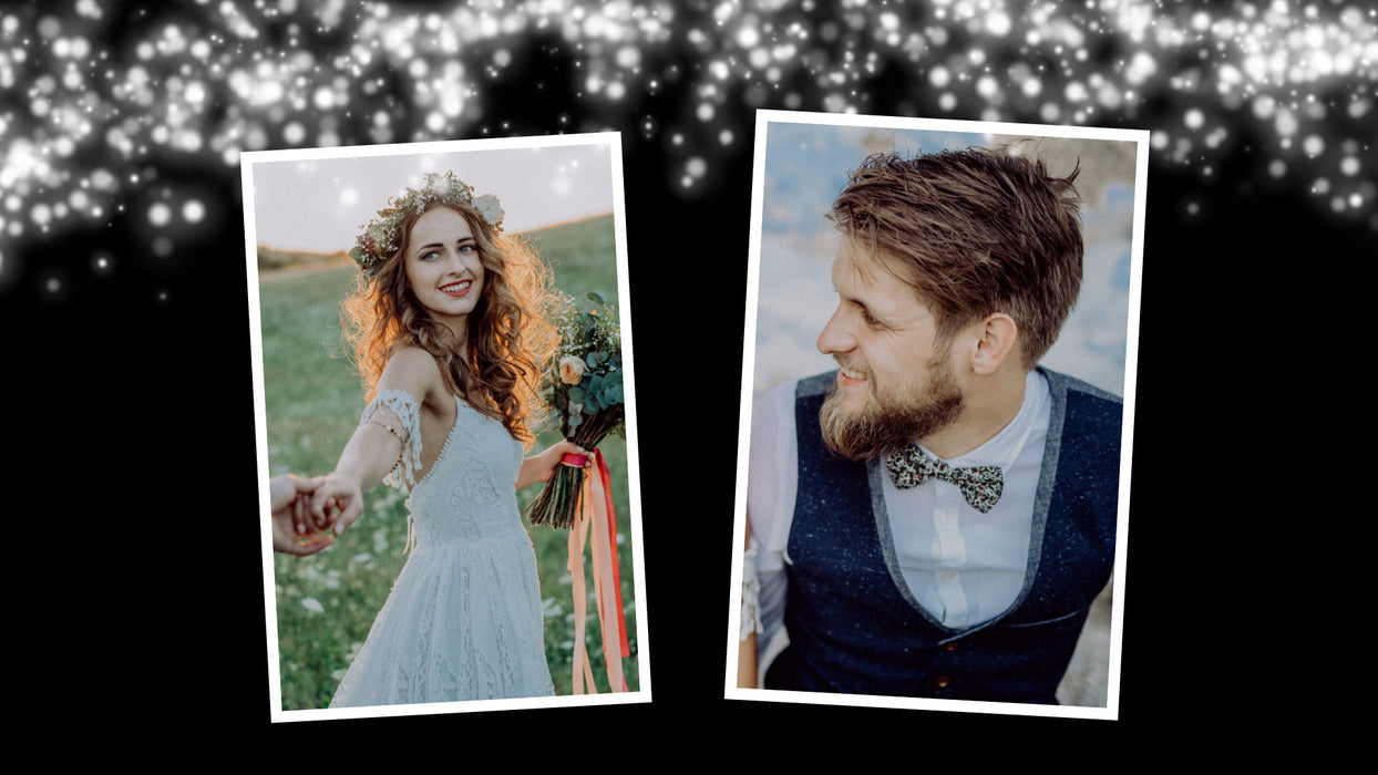Particle Wedding Template and Styles