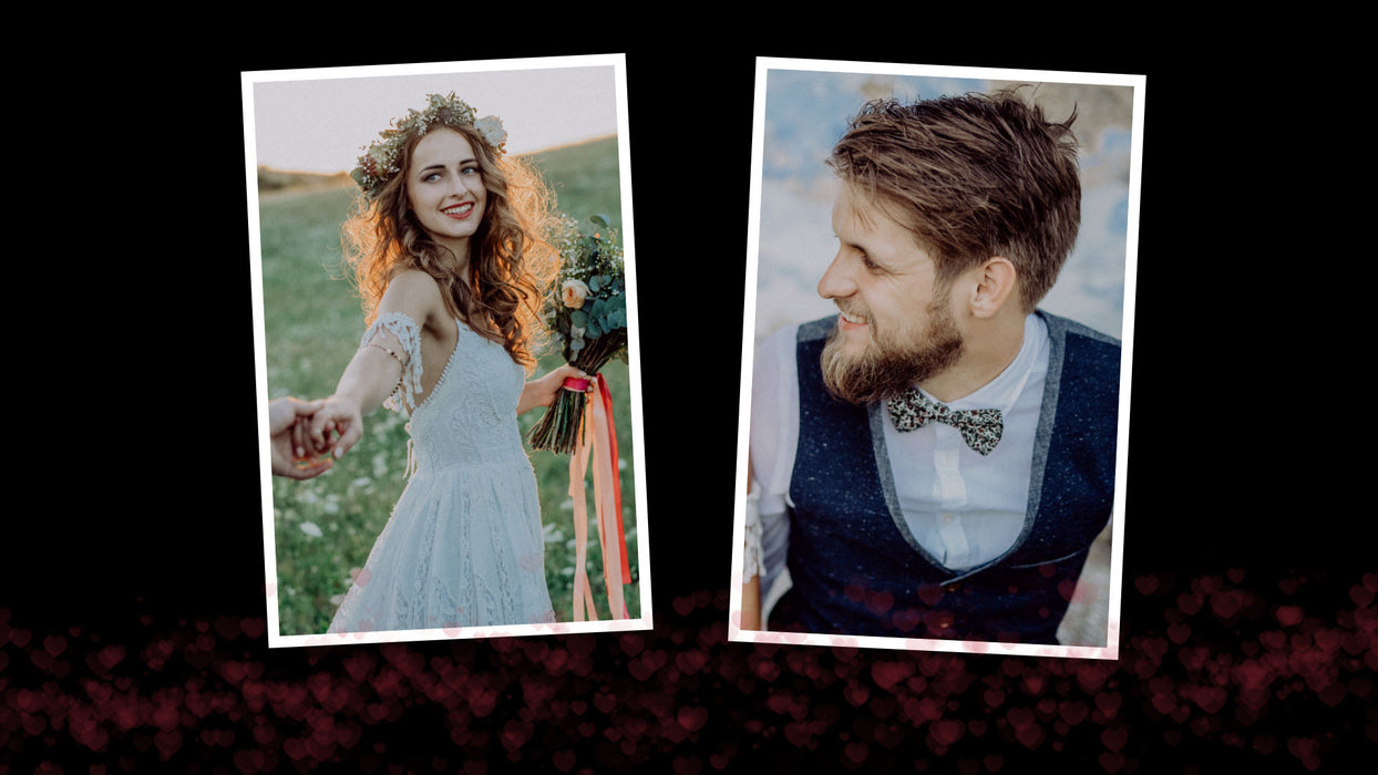 Particle Wedding Template and Styles