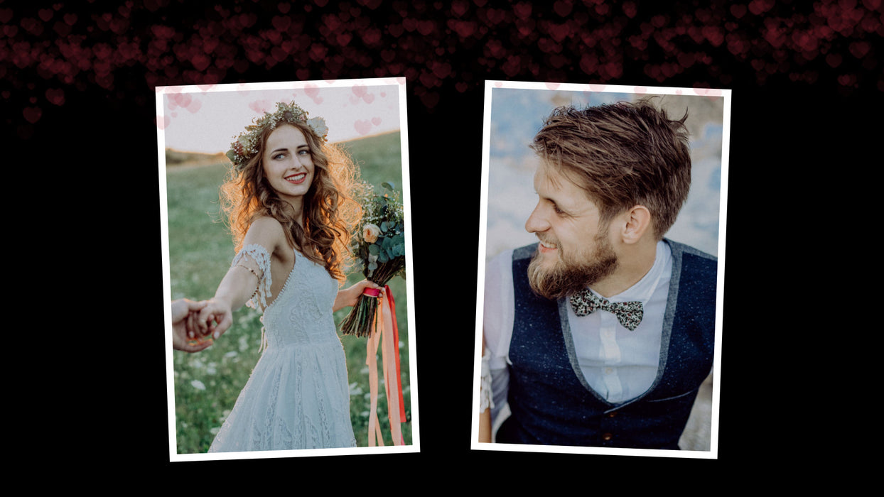 Particle Wedding Template and Styles