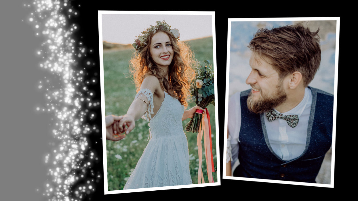Particle Wedding Template and Styles