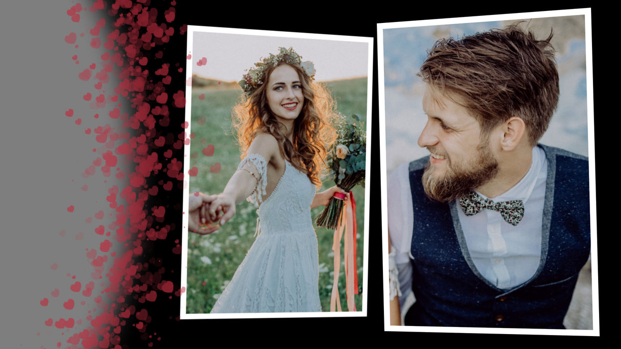 Particle Wedding Template and Styles