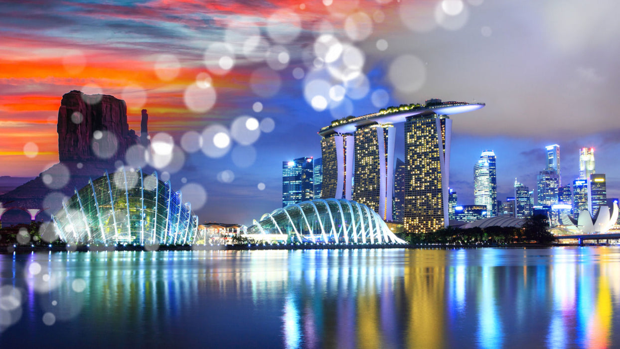 Bokeh Transitions for Photopia