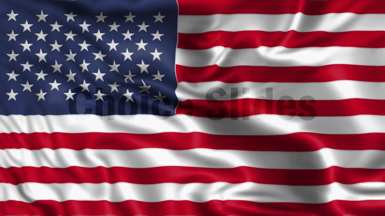 United States Flag Looping Video Background