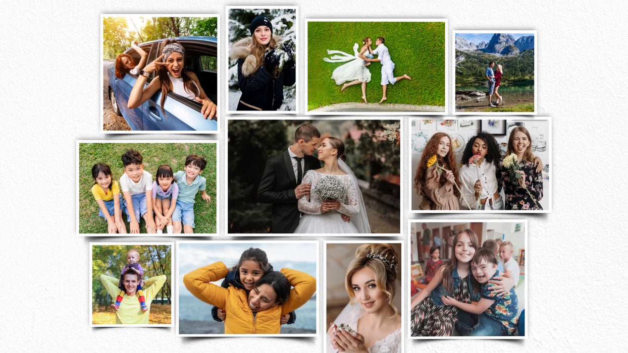 White Wall Template for Photopia