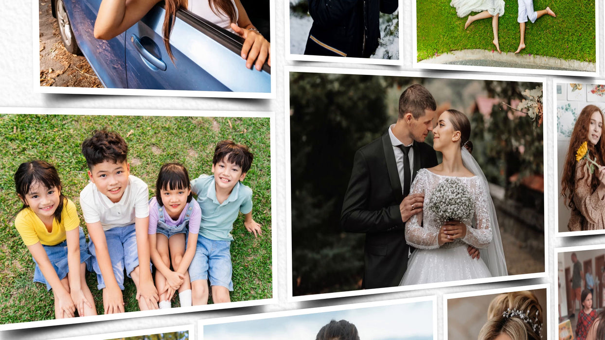 White Wall Template for Photopia