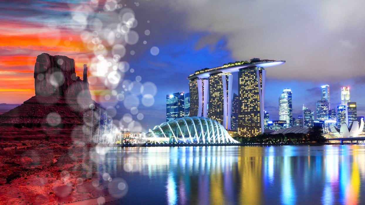 Bokeh Transitions for Photopia