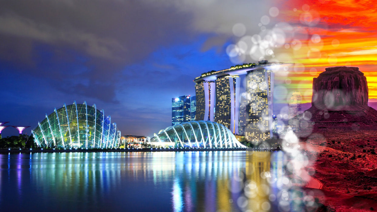 Bokeh Transitions for Photopia