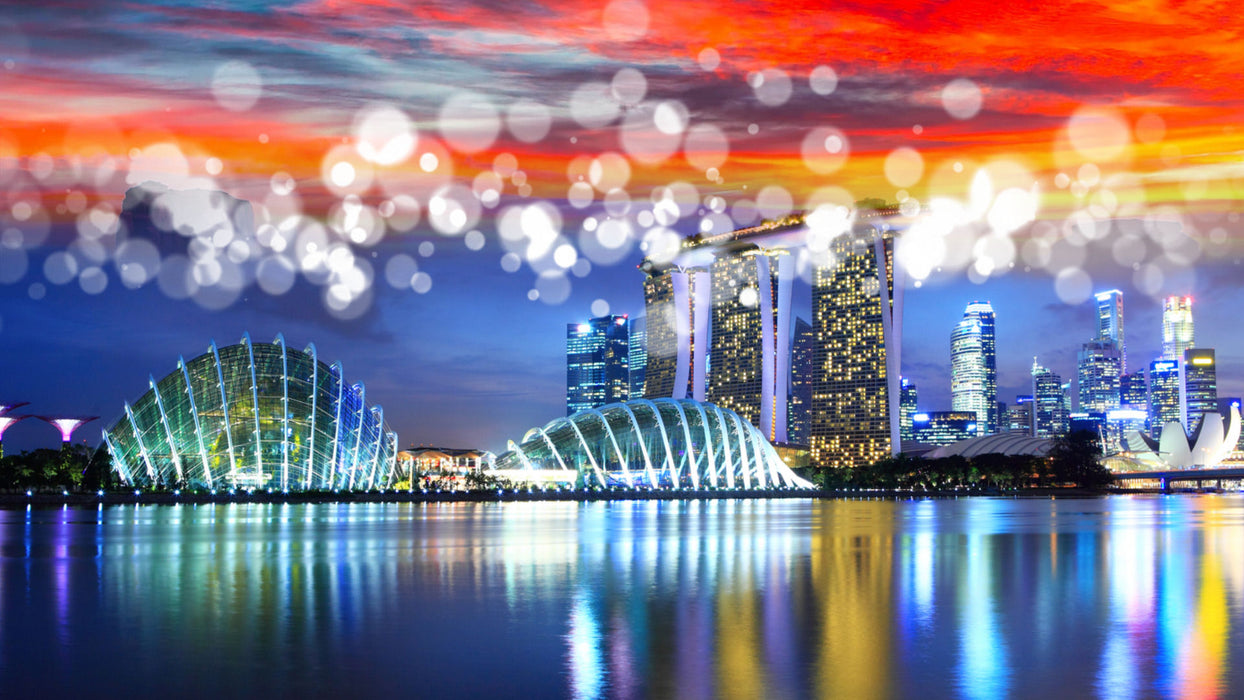 Bokeh Transitions for Photopia