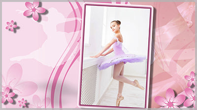 Ballerina Pink Slide Style for Photopia