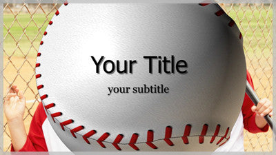Baseball Title Slide Style