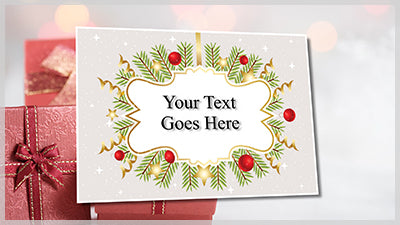 Christmas Card Flip Slide Styles