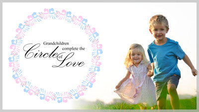 Grandchildren - Circle of Love Slide Style