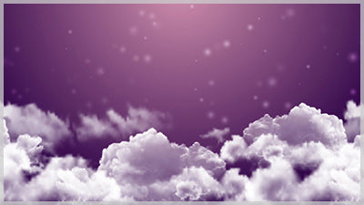 Clouds Drift Purple