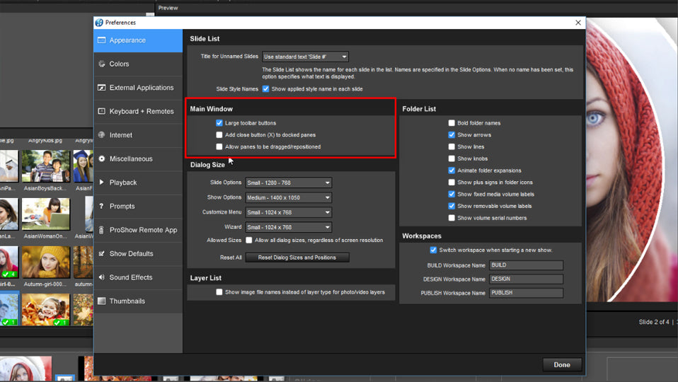 Tutorial - Diving Into the Preferences Window