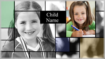 Elementary Collage Template and Styles