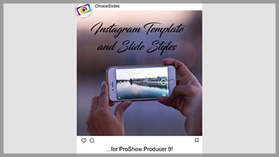 Instagram - Template and Slide Styles