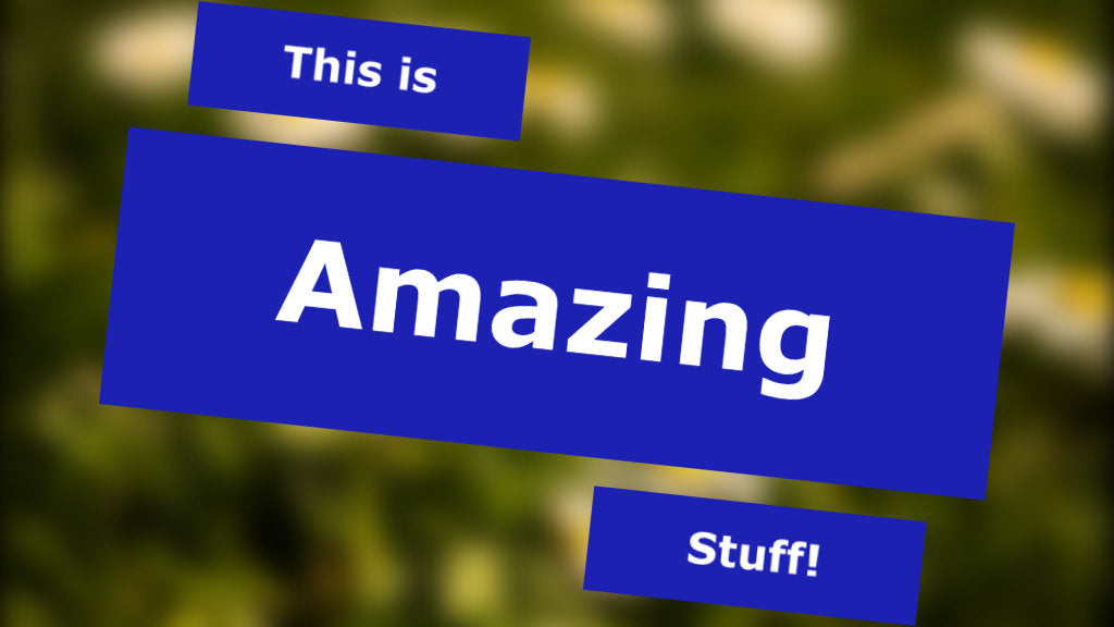 Tutorial - Create Kinetic Typography Bars