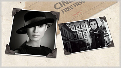 Photo Corners Template and Style Pack