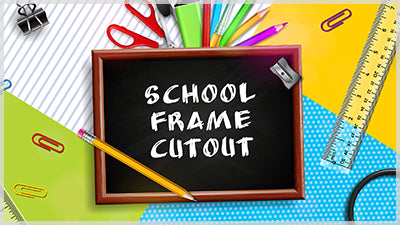 School Frame Cutout Style for Photopia